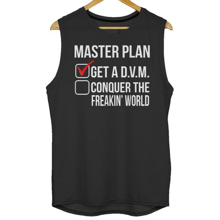 DVM Veterinarian Graduation Doctor Veterinary Medicine Unisex Tank Top