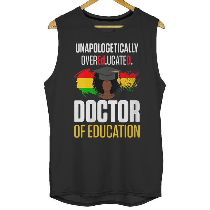 EdD Doctor Of Education Educated Doctorate Graduation Unisex Tank Top