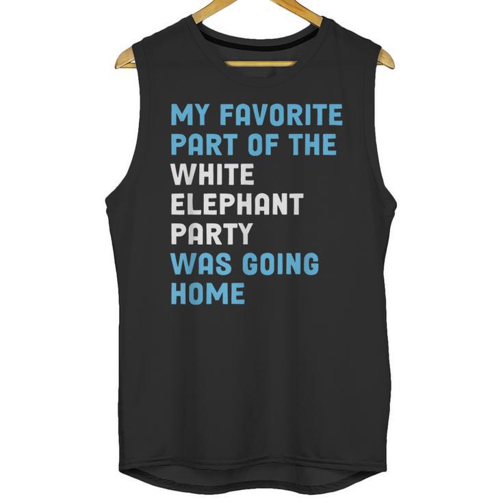Elephant Party For Introvert Going Unisex Tank Top