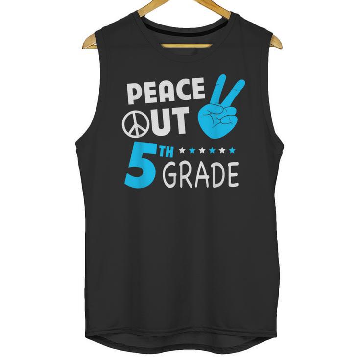 Fifth Grade Graduation Peace Out 5th Grade Boys Unisex Tank Top