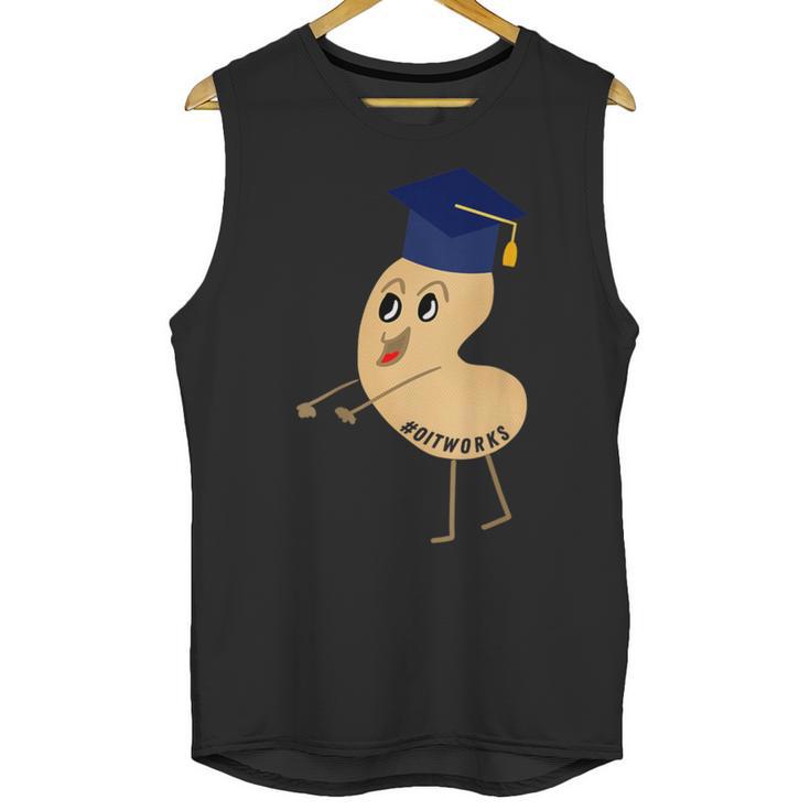 Flossing Cashew OIT For Tree Nut OIT Graduation Unisex Tank Top
