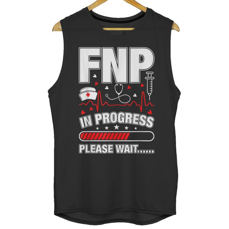 FNP In Progress Graduation Family Nurse Practitioner Unisex Tank Top