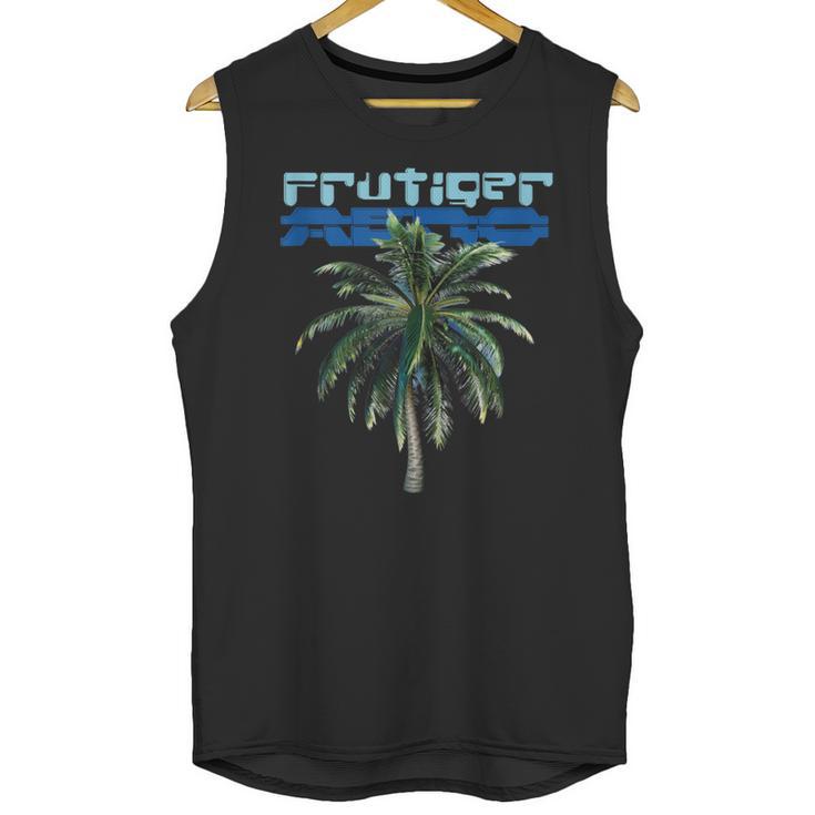 Frutiger Aero Palm Tree Y2k Aesthetic 2000s Trend Unisex Tank Top