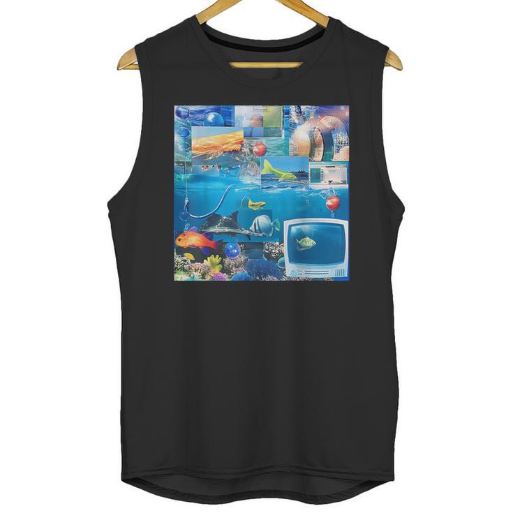 Frutiger Aero Retro Vibes Y2K Retro Grunge Unisex Tank Top