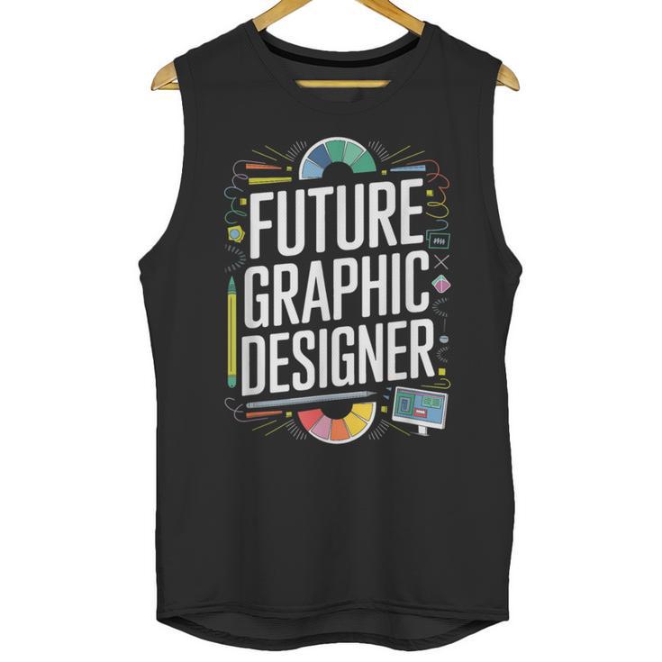 Future Graphic Er Graduation School Toddler Women Men Unisex Tank Top