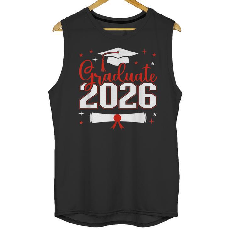 Graduate 2026 For Class Of 2026 Graduation Unisex Tank Top