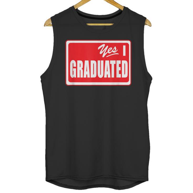 Graduate Class Of 2025 Senior Graduation End Of School Year Unisex Tank Top
