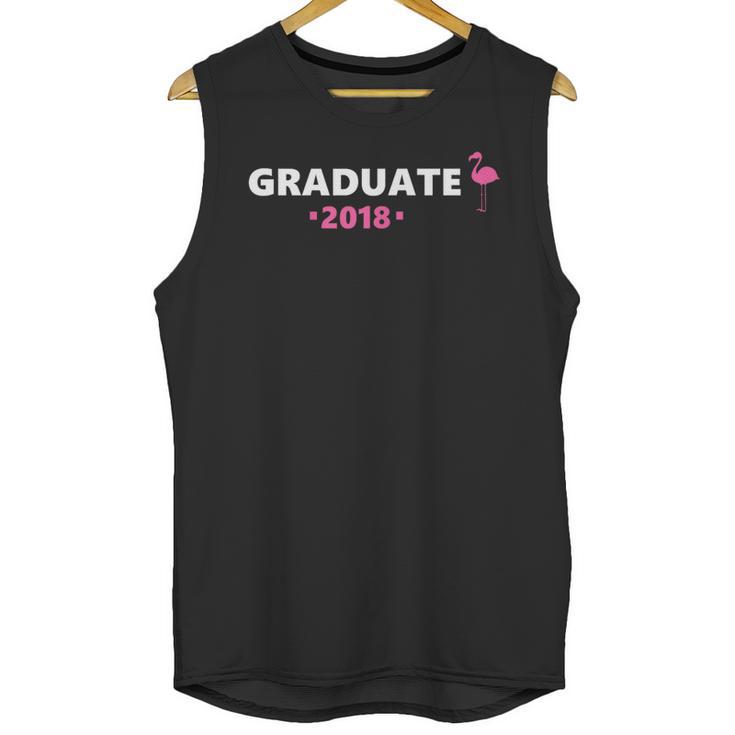 Graduate Flamingo 2018 Cute Graduation Unisex Tank Top