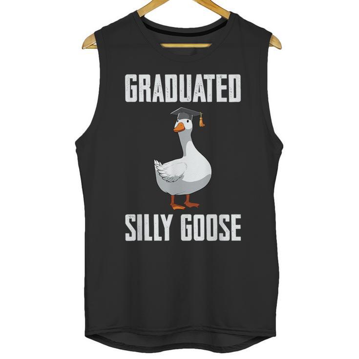 Graduated Silly Goose Student Graduation 2026 Grad Unisex Tank Top