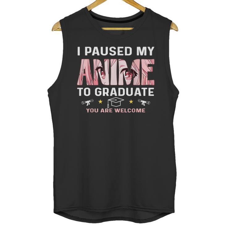 Graduation 5th 6th 8th Grade Class 2023 Anime Graduate Girls Unisex Tank Top