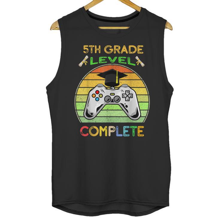 Graduation 5th Grade Level Complete Gamer Class 2021 Gaming Unisex Tank Top