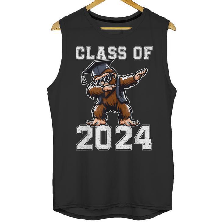 Graduation Class Of 2024 Bigfoot Graduated Seniors 2024 Unisex Tank Top