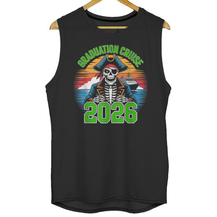 Graduation Cruise 2026 Group Pirate Matching Voyage Unisex Tank Top