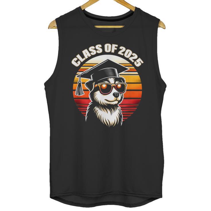 Graduation Day 2025 Graduate Class School Degree College Dog Unisex Tank Top
