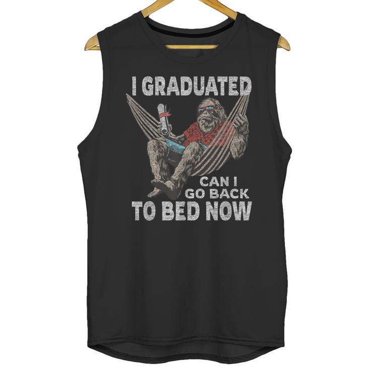 Graduation I Graduated Can I Go Back To Bed Now Unisex Tank Top