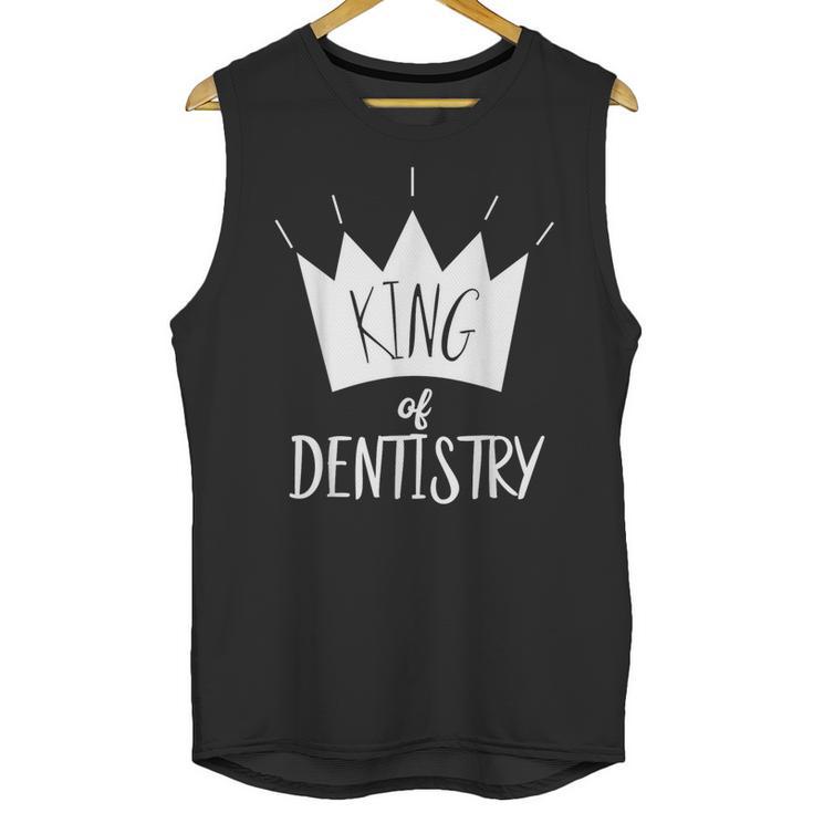 Graduation King Of Dentistry Dentist Or Hygienist Unisex Tank Top