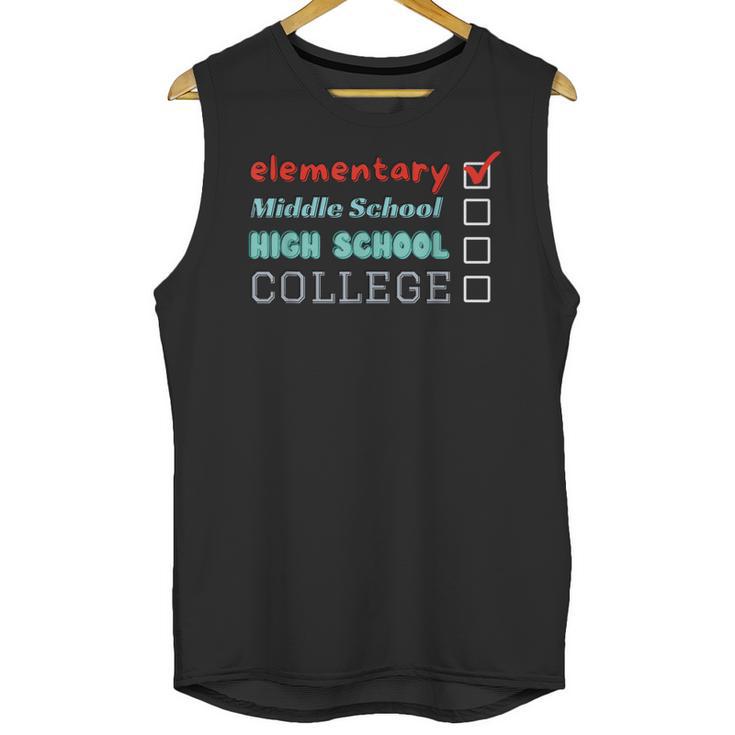 Graduation Promotion Elementary School To Junior High Unisex Tank Top