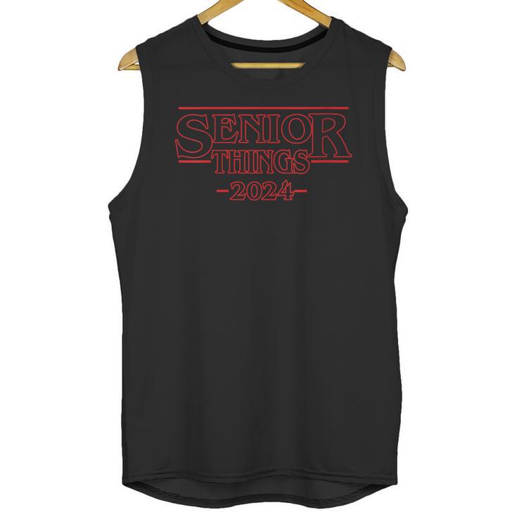 Graduation Senior Things 2024 Graduate Back To School Unisex Tank Top