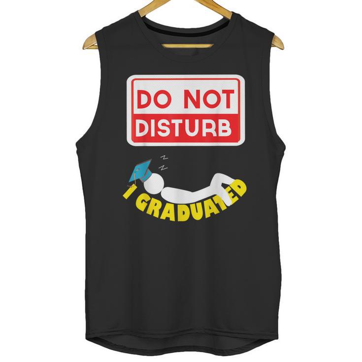 Graduation Shirt High School And College Sleepy Graduates Unisex Tank Top