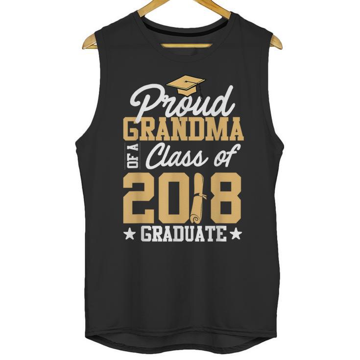 Graduation Shirts For Family Graduation 2018 Grandma Shirt Unisex Tank Top