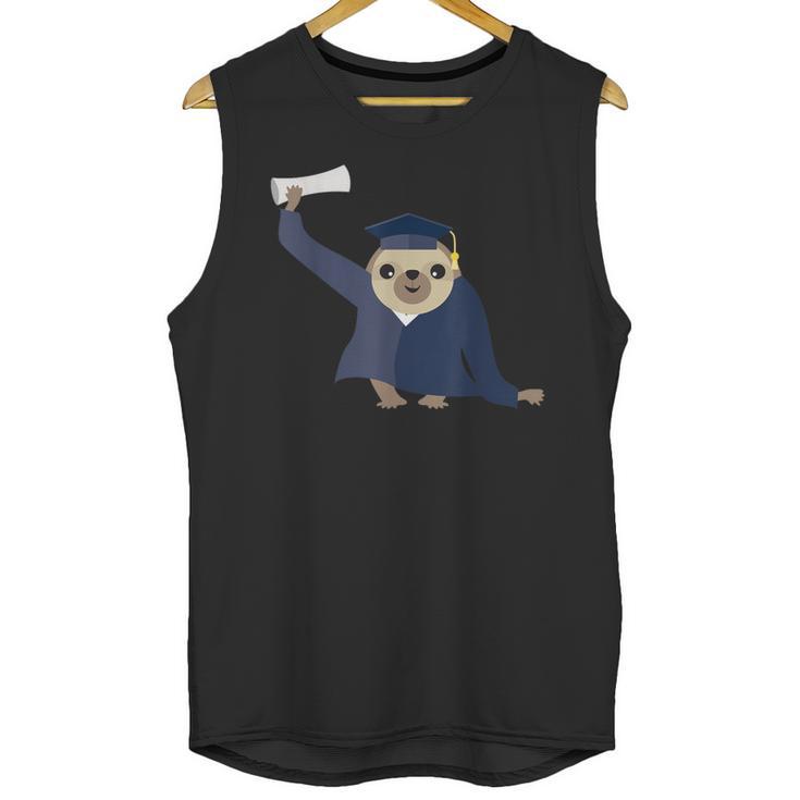 Graduation Sloth Lover T-Shirt Class Of 2019 Unisex Tank Top