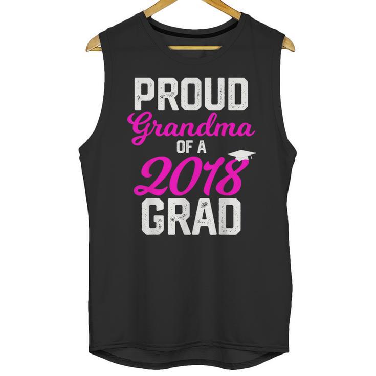 Grandma Graduation Shirt 2018 High School College Grad Unisex Tank Top