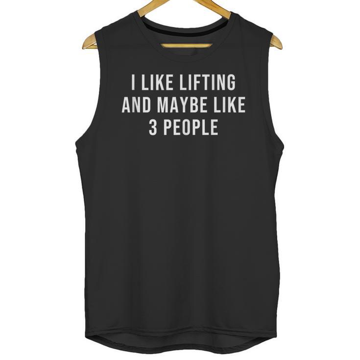 Gym Quotes Introvert Bodybuilding Fitness Gym Lovers Unisex Tank Top