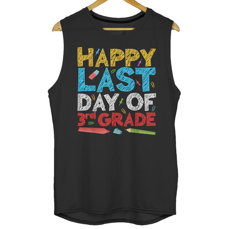Happy Last Day Of 3rd Grade Shirt Third Grade Graduation Unisex Tank Top