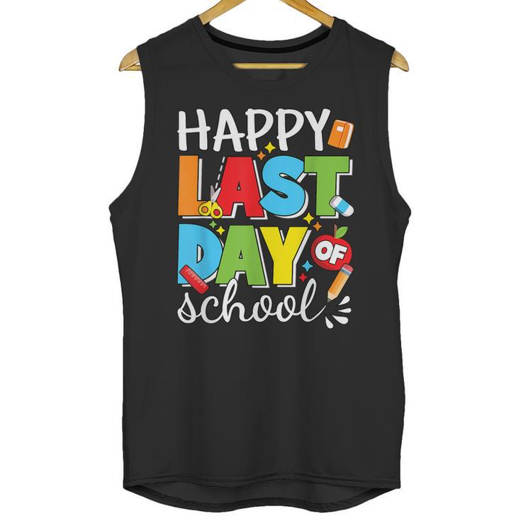 Happy Last Day Of School Teacher Student Graduation Unisex Tank Top