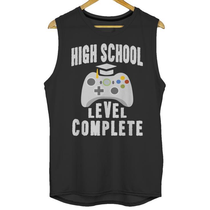 High School Graduation Shirt Gamer Graduation Unisex Tank Top