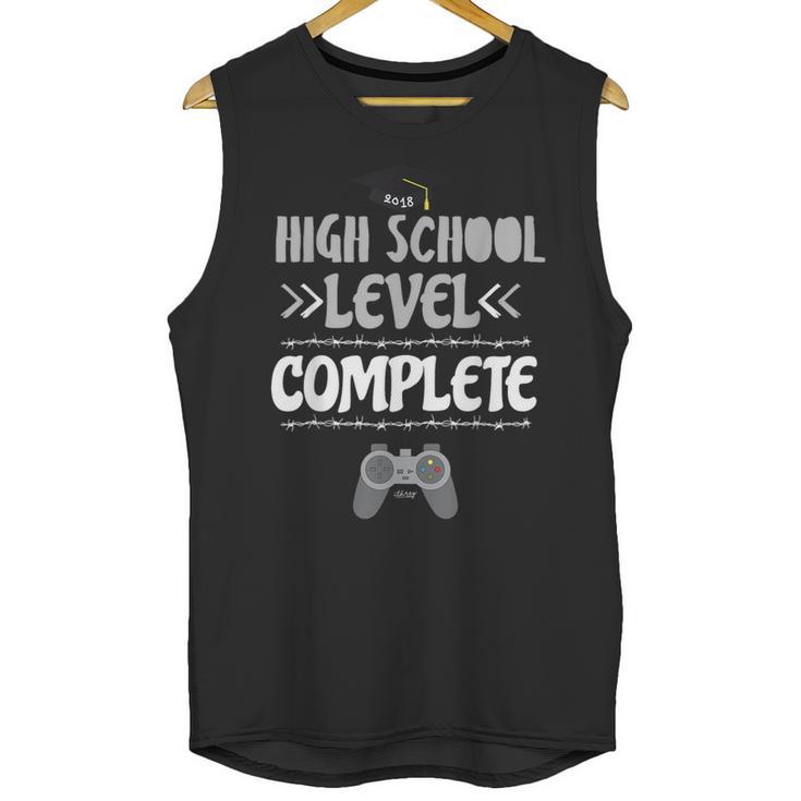 High School Graduation Shirt Video Gamer Graduation Unisex Tank Top