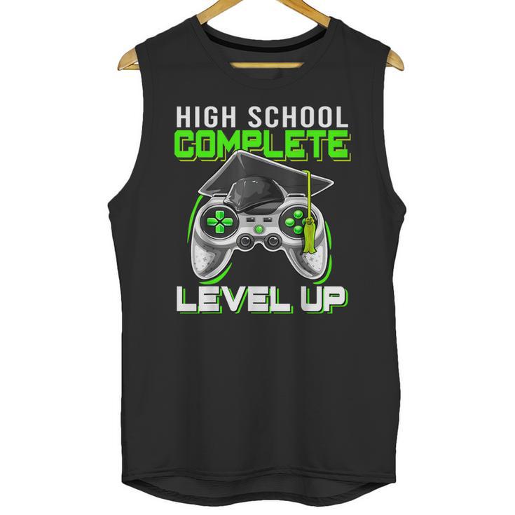 High School Level Complete Class Of 2024 Graduation Unisex Tank Top