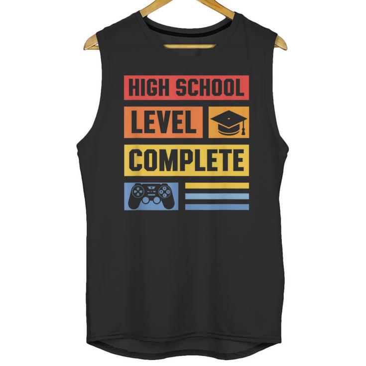High School Level Complete Class Of 2024 Senior Graduation Unisex Tank Top