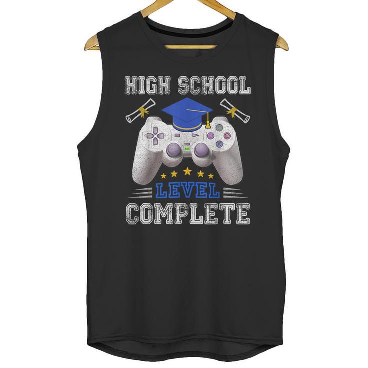 High School Level Complete Class Of 2025 Graduation Unisex Tank Top