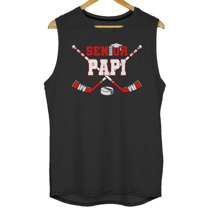 Hockey Senior Papi Graduation Class Of 2026 Kids Unisex Tank Top