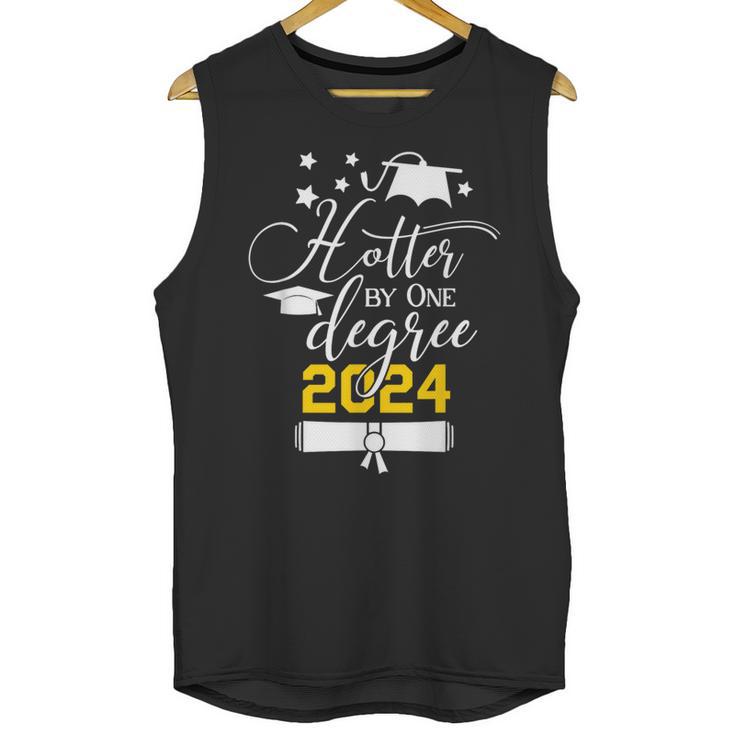 Hotter By One Degree Senior 2024 Class Of 2024 Graduation Unisex Tank Top