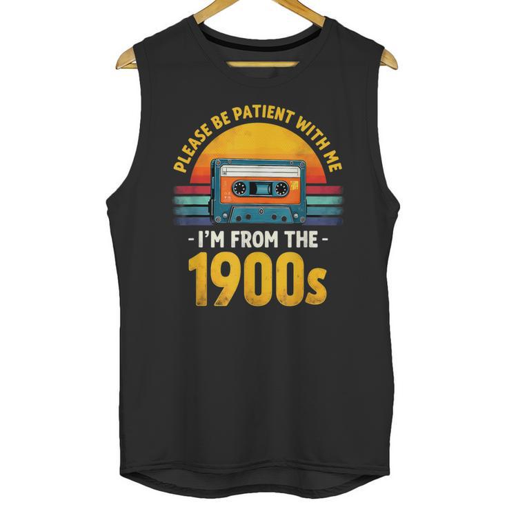 Humor Daddy I'm From The 1900s Unisex Tank Top
