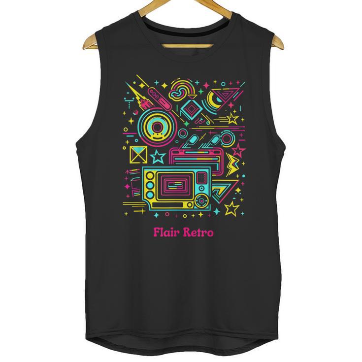 Iconic Nostalgia Vintage Graphic Unisex Tank Top