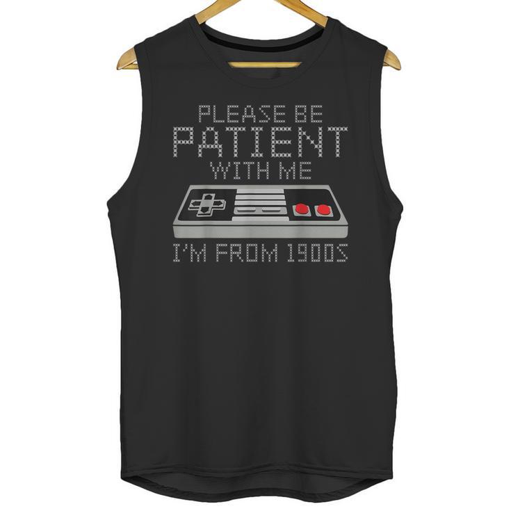 I'm From The 1900s Retro 90s Gaming Gamer Tee Unisex Tank Top I'm From The 1900s Retro 90s Gaming Gamer Tee Unisex Tank Top