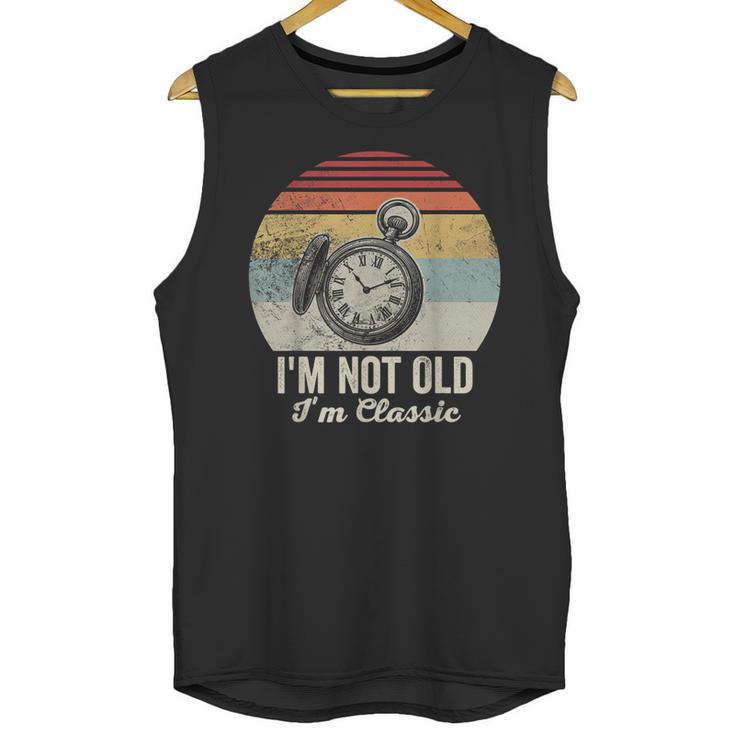 I'm Not Old I'm Classic Retro Nostalgia Statement Unisex Tank Top