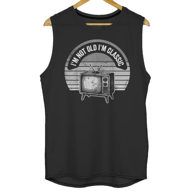 I'm Not Old I'm Classic Retro TV Nostalgia Unisex Tank Top