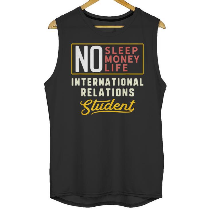 International Relations Major Student Shirt Graduation Unisex Tank Top