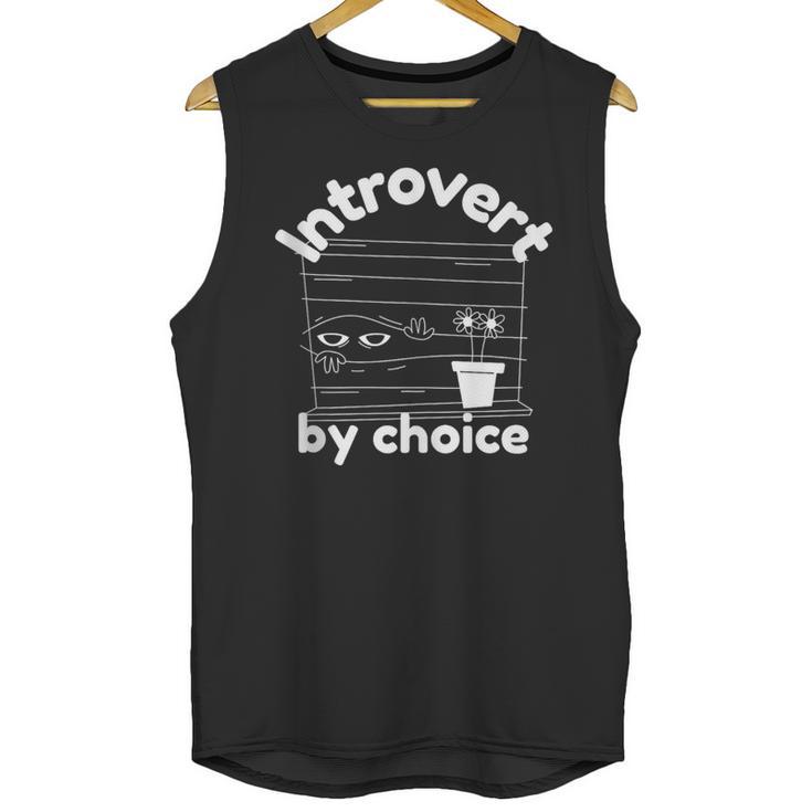 Introvert By Choice Unisex Tank Top