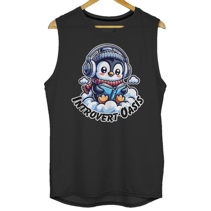Introvert Oasis Unisex Tank Top