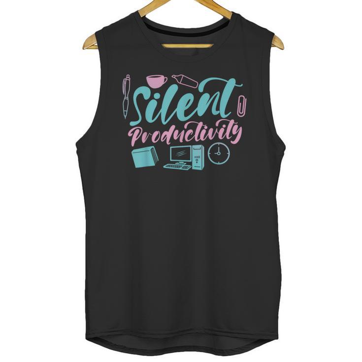 Introvert Office Staff Secretary Administrative Assistant Unisex Tank Top