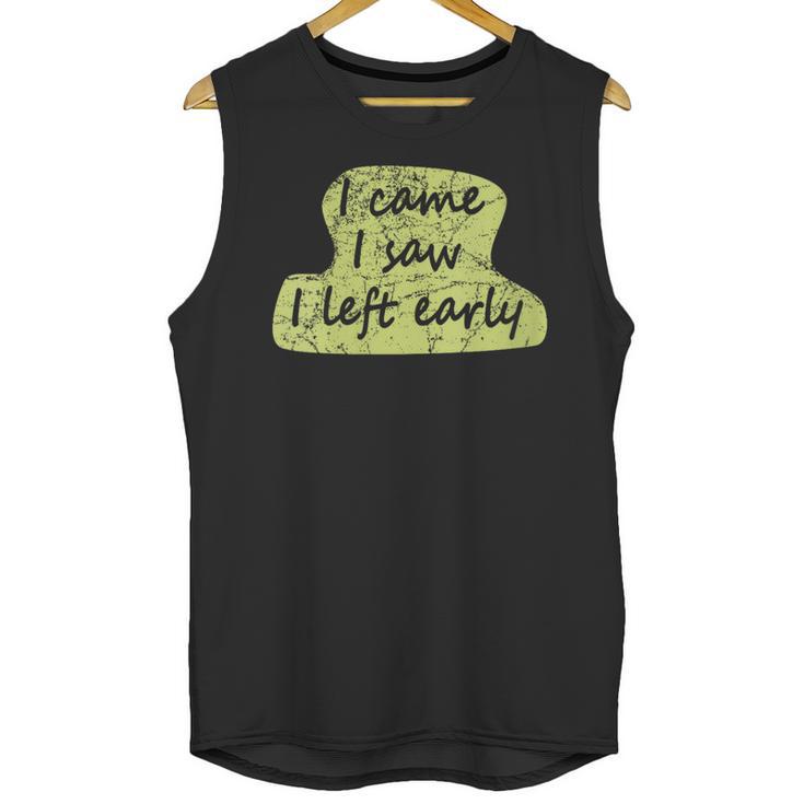 Introvert Shy Person Joke Anti-Social Quote Unisex Tank Top