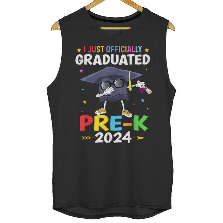 I Just Officially Graduated Pre k Graduation 2024 Pre-K Kids Unisex Tank Top