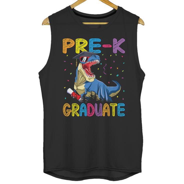 Kids Pre-K Graduate Dinosaur T-Rex Pre Kindergarten Graduation Unisex Tank Top
