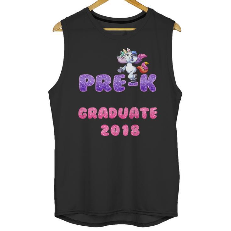 Kids Kids Pre-K PreSchool Unicorn Graduation T Shirt Unisex Tank Top
