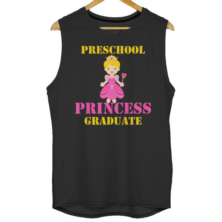 Kids Princess Graduate Prek Preschool Graduation Tshirt For Girls Unisex Tank Top